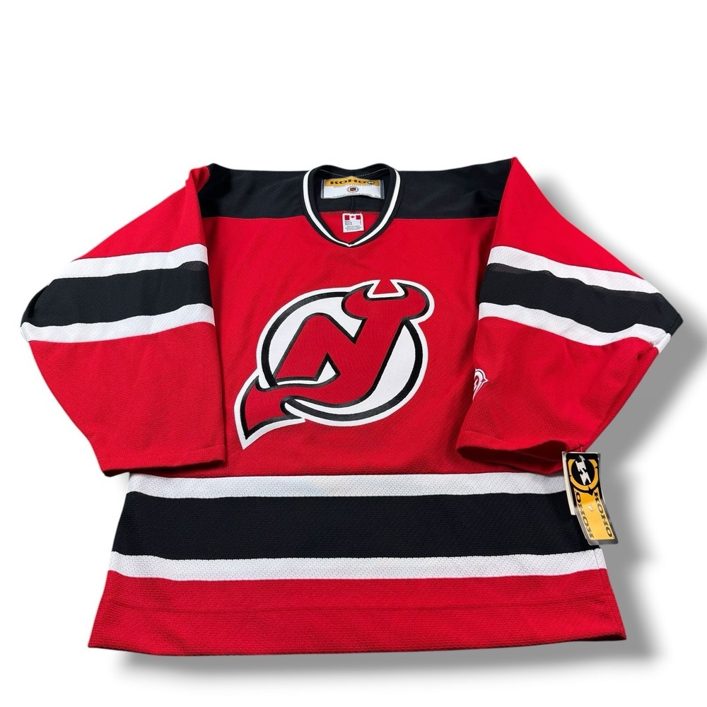 NWT Koho NHL New Jersey Devils Authentic Air-Knit Hockey Jersey Small Rare VTG